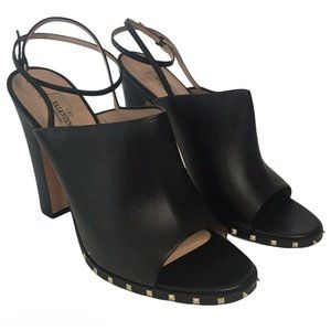The Perfect Spring Valentino 'Soul Stud' Peep Toe Heeled Sandal Sz 39
